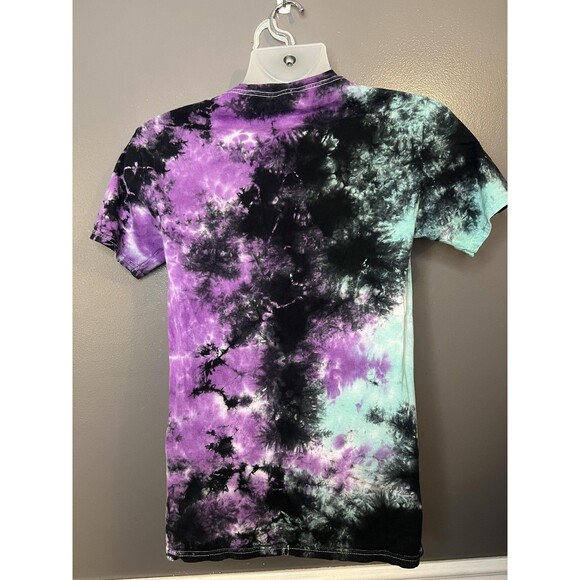 Tokyo Ghoul Shirt Mens XS Purple Black Mint Tie Dye Ken Kaneki Anime Graphic Tee - Picture 4 of 5